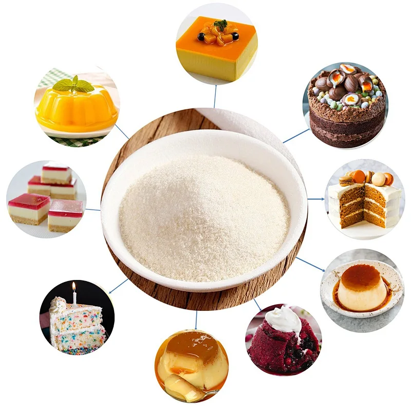 2024 Food Additive halal Gelatin powder, gelatin Sheet/Leaf ISO HACCP MUI certificate